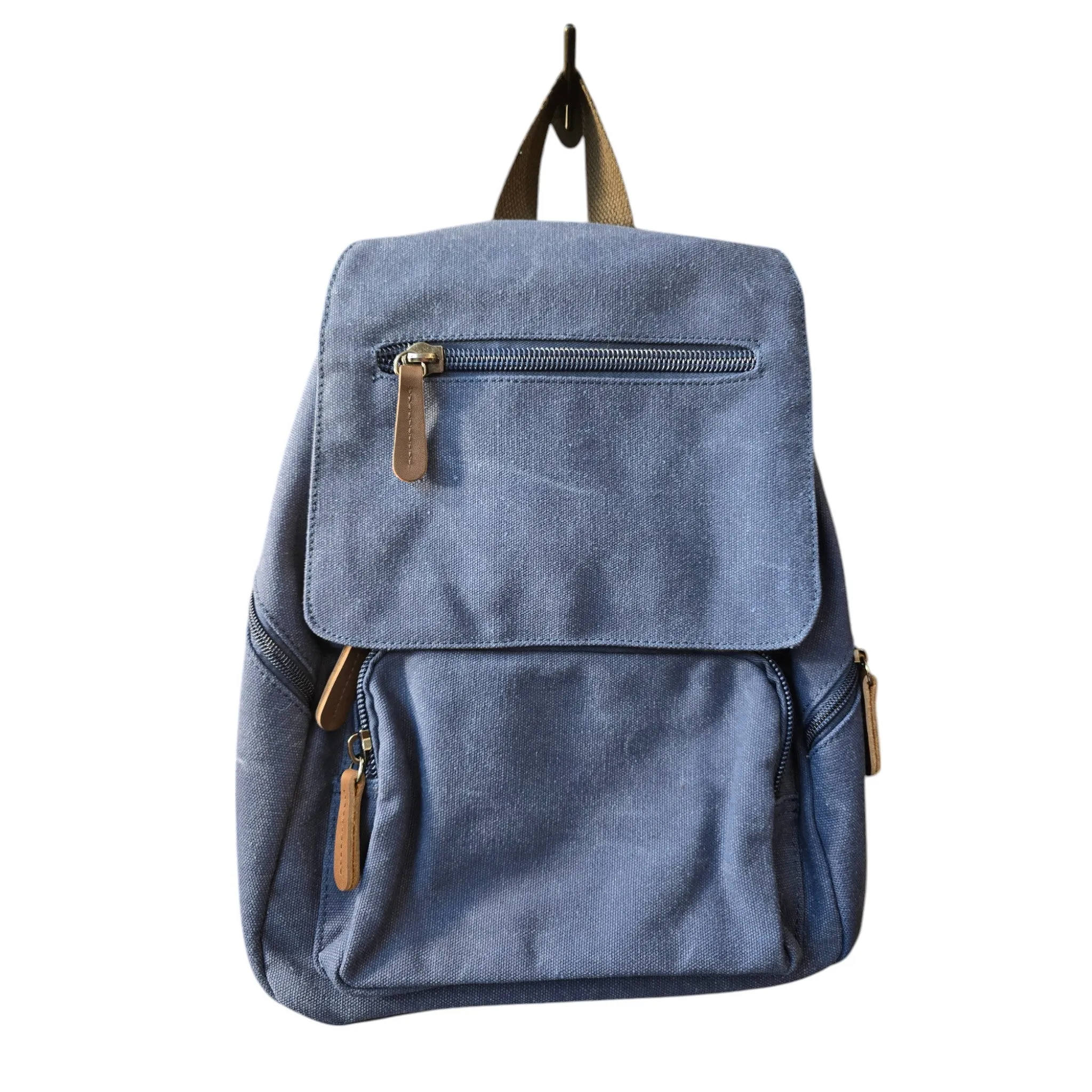 Montana Twist High-Capacity Vintage Canvas Backpack