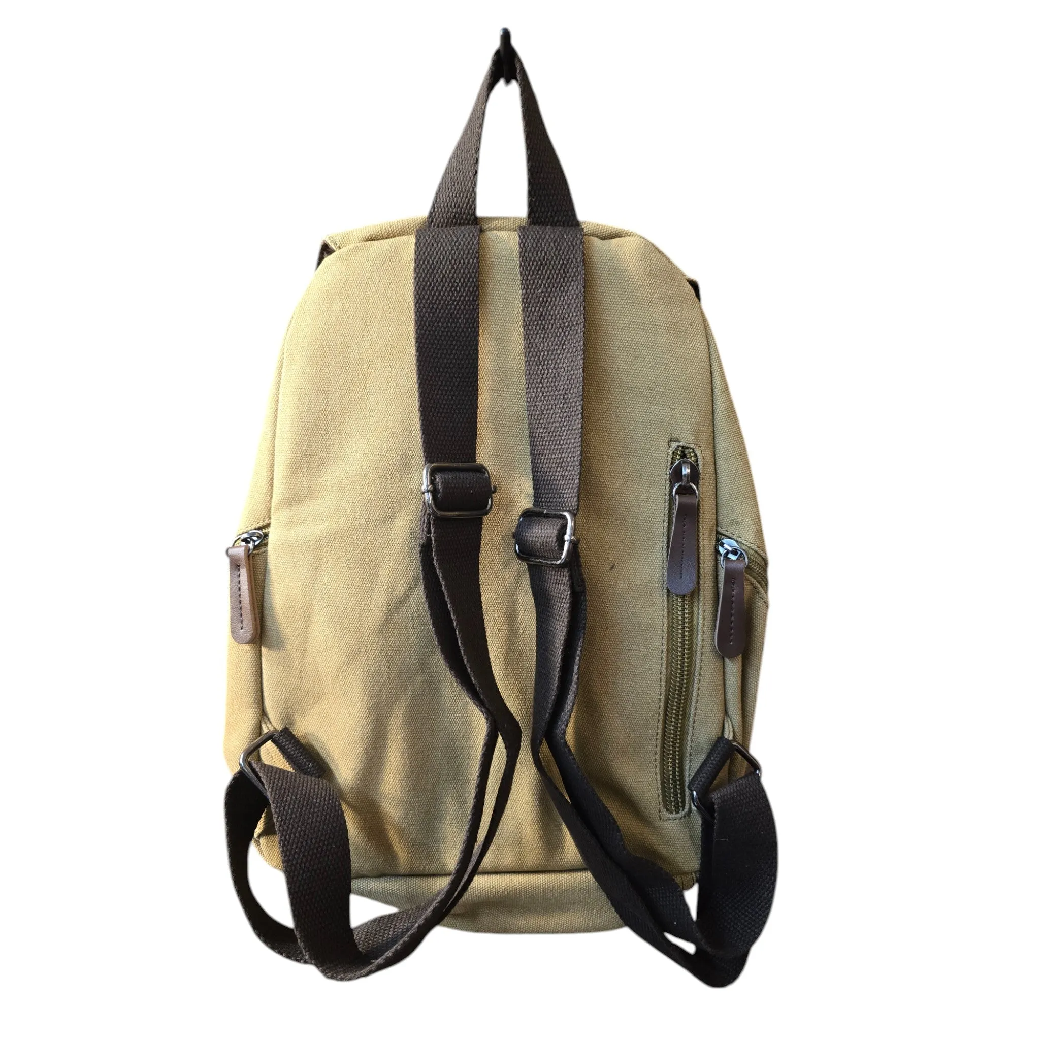 Montana Twist High-Capacity Vintage Canvas Backpack