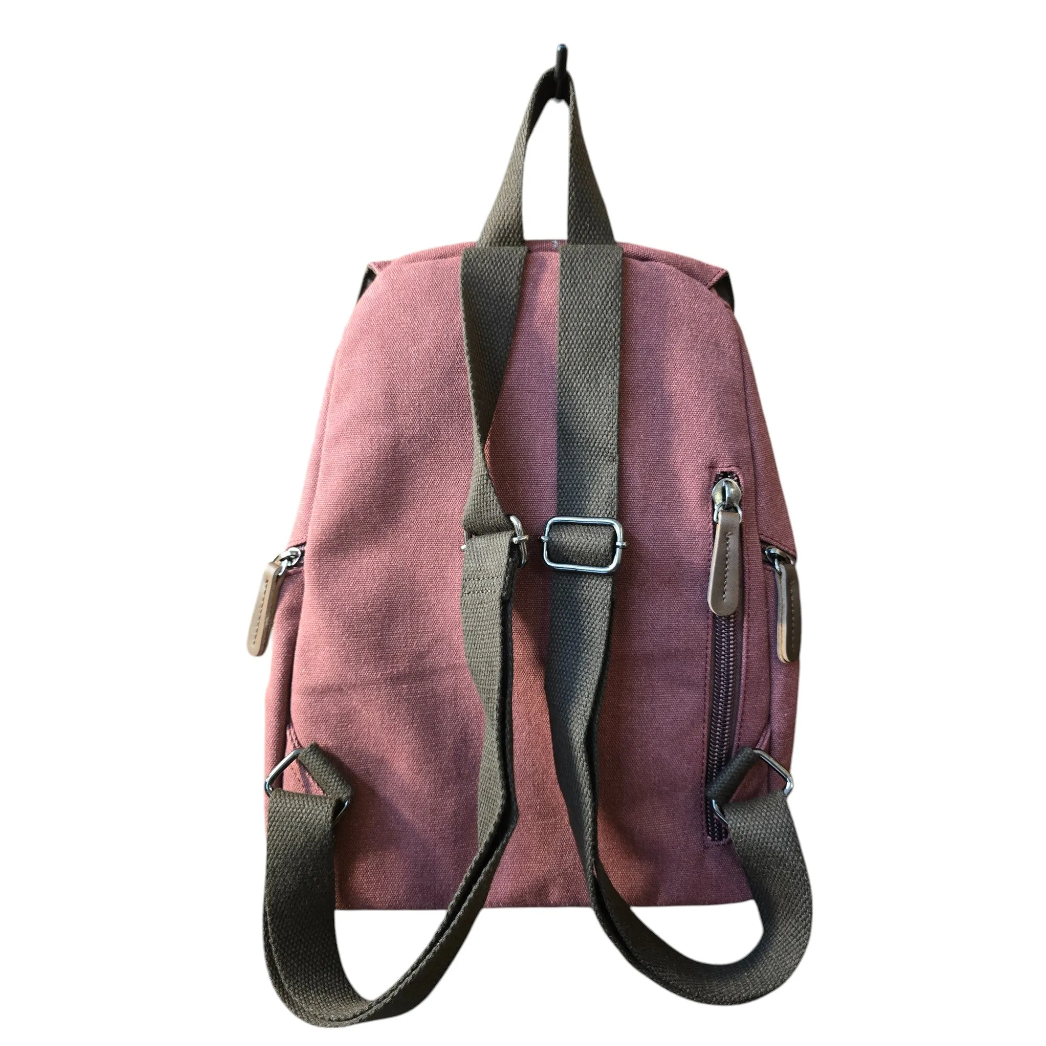 Montana Twist High-Capacity Vintage Canvas Backpack
