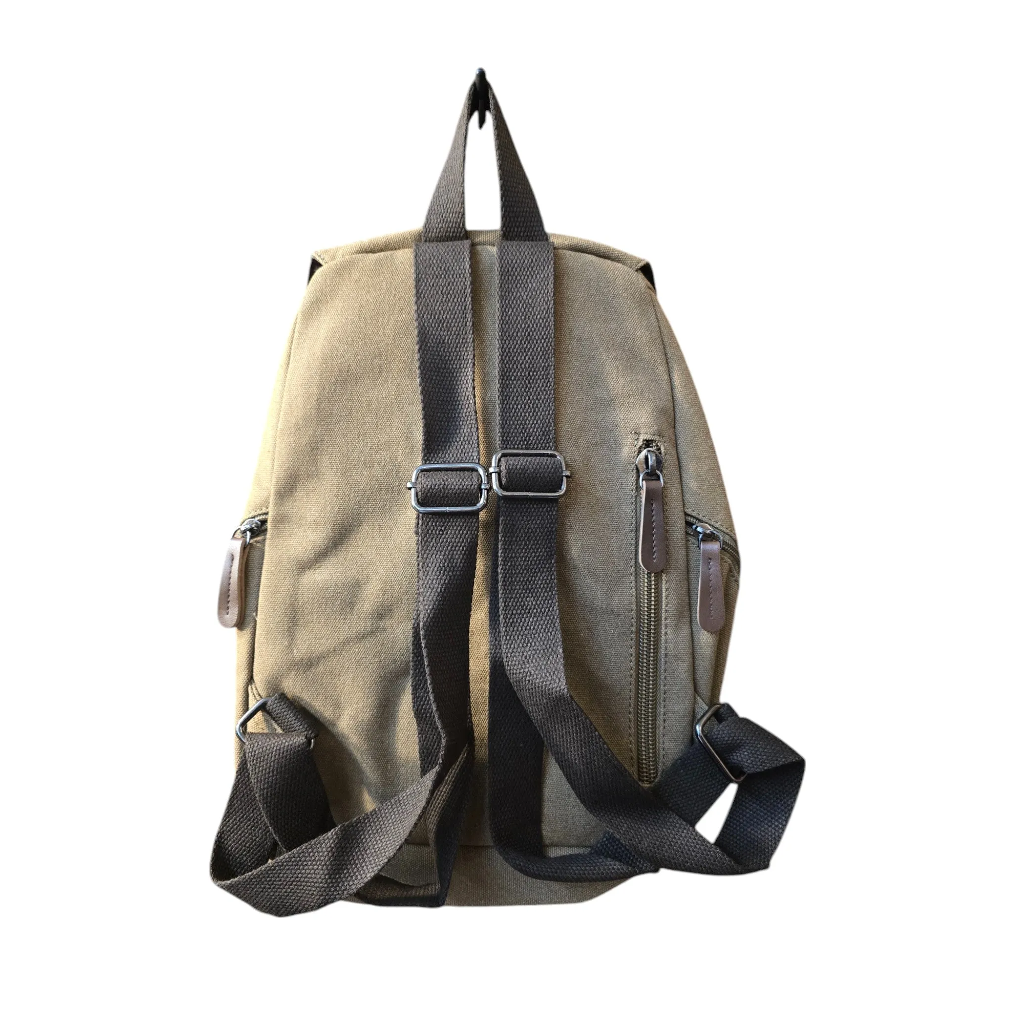 Montana Twist High-Capacity Vintage Canvas Backpack
