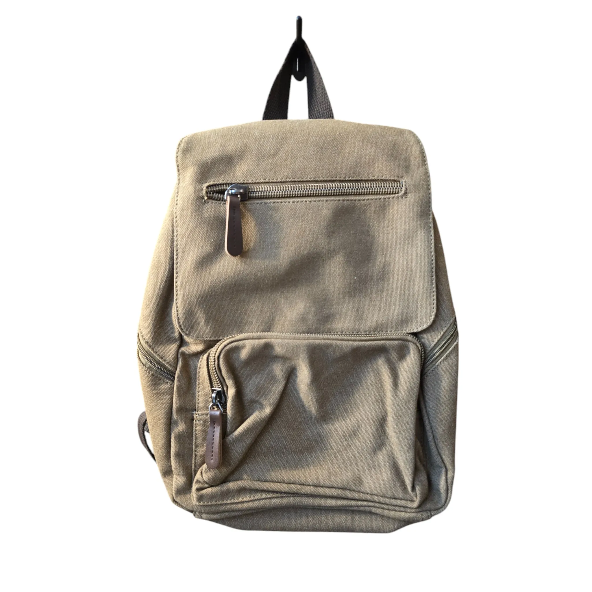 Montana Twist High-Capacity Vintage Canvas Backpack
