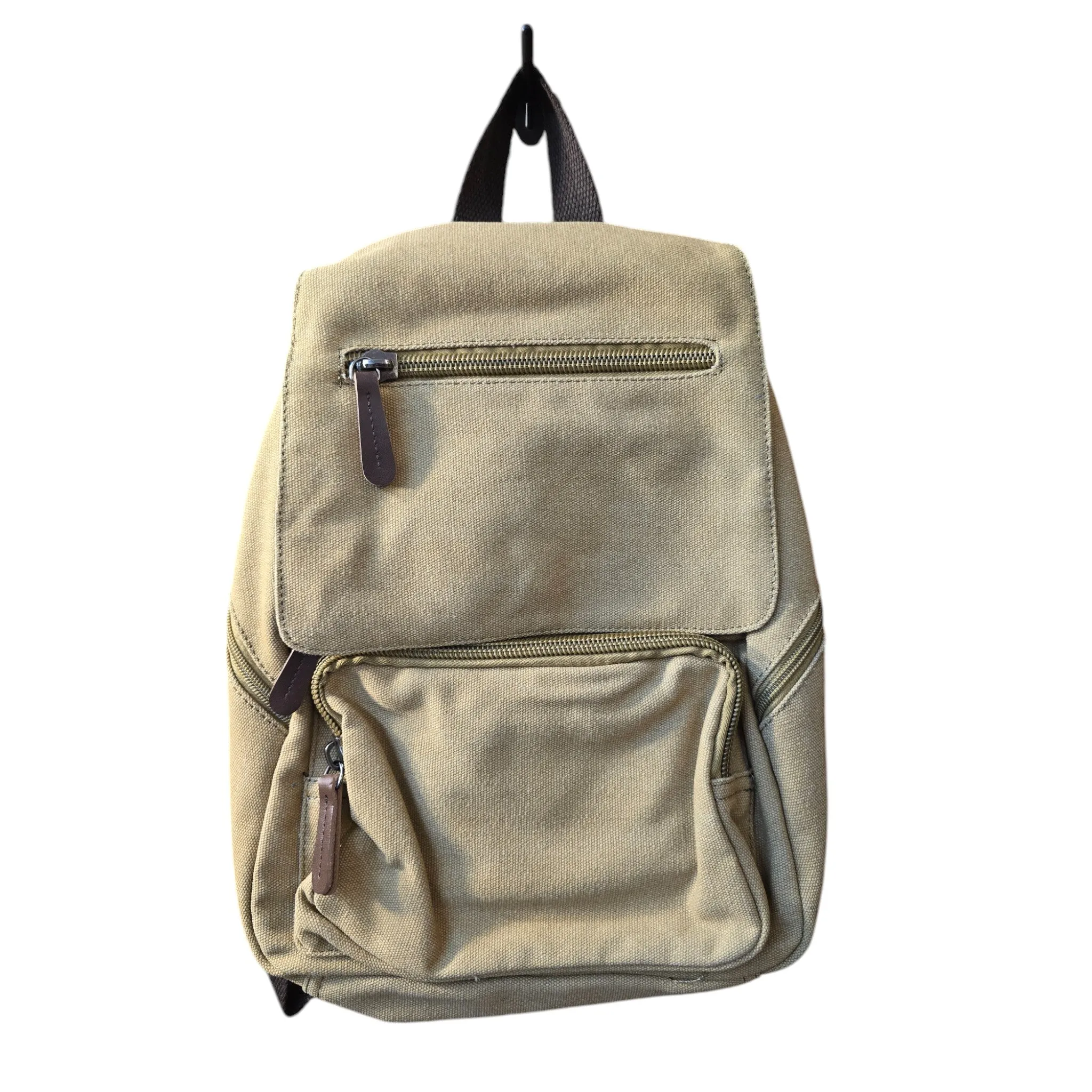 Montana Twist High-Capacity Vintage Canvas Backpack