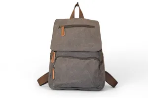 Montana Twist High-Capacity Vintage Canvas Backpack