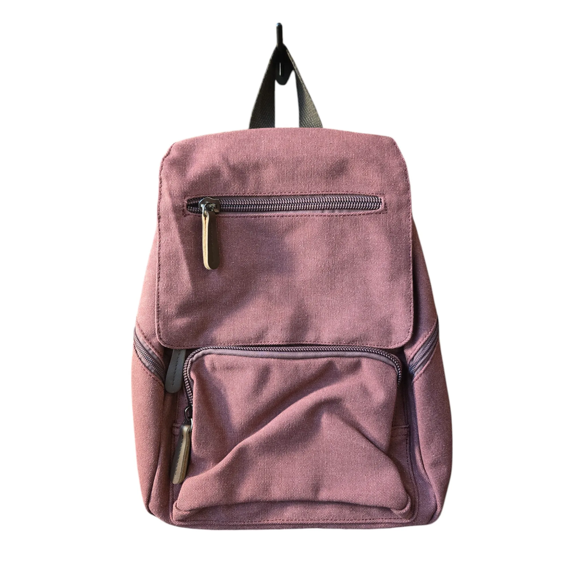 Montana Twist High-Capacity Vintage Canvas Backpack
