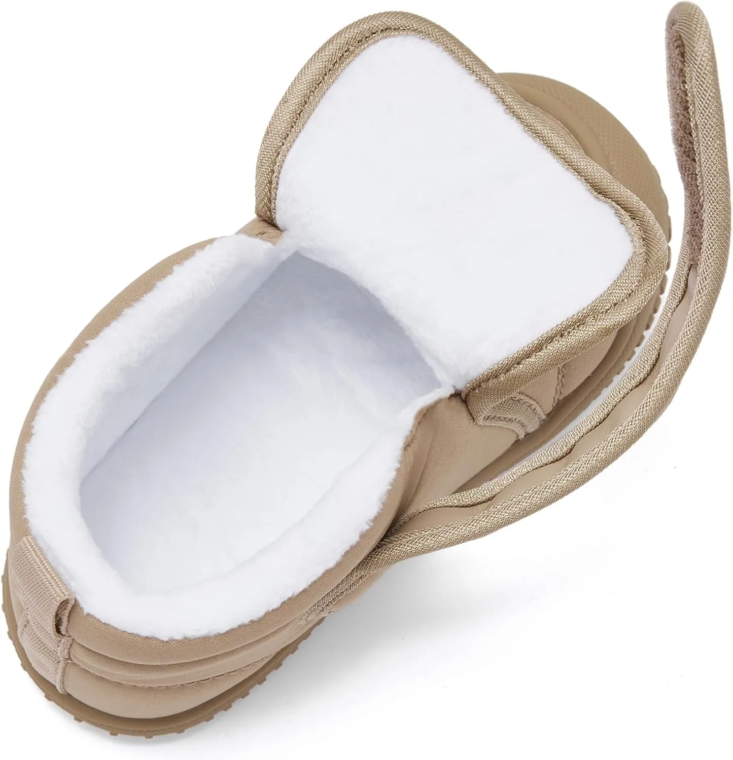 MORENDL Baby Winter Snow Boots for Infant Boys Girls Toddler Water-Resistant First Walker Shoes Warm Lining Soft Sole Anti-Slip Outdoor Booties