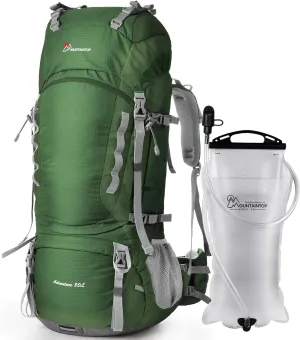 MOUNTAINTOP 80L Internal Frame Backpack with 3L Hydration Bladder