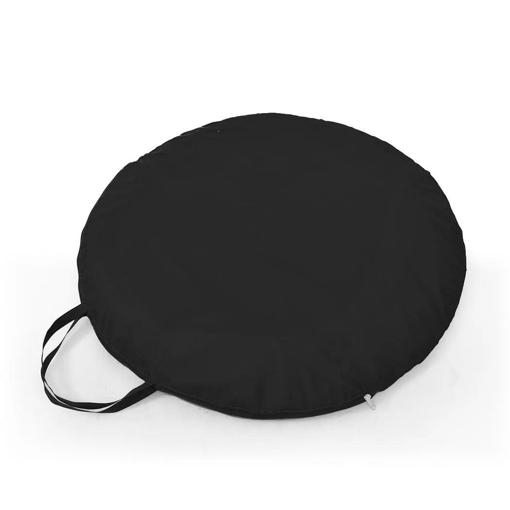 Mountview Pop Up Tent Camping Weather Black