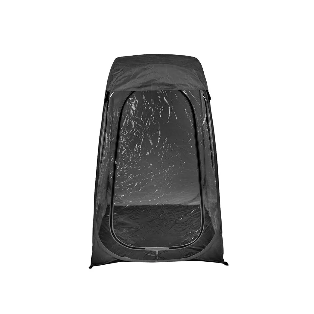 Mountview Pop Up Tent Camping Weather Black