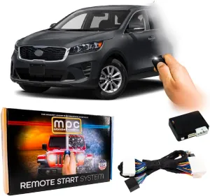 MPC Remote Start Kit Compatible with Kia Sorento 2016-2020 || Plug and Play || Lock 3X to Start || USA Tech Support