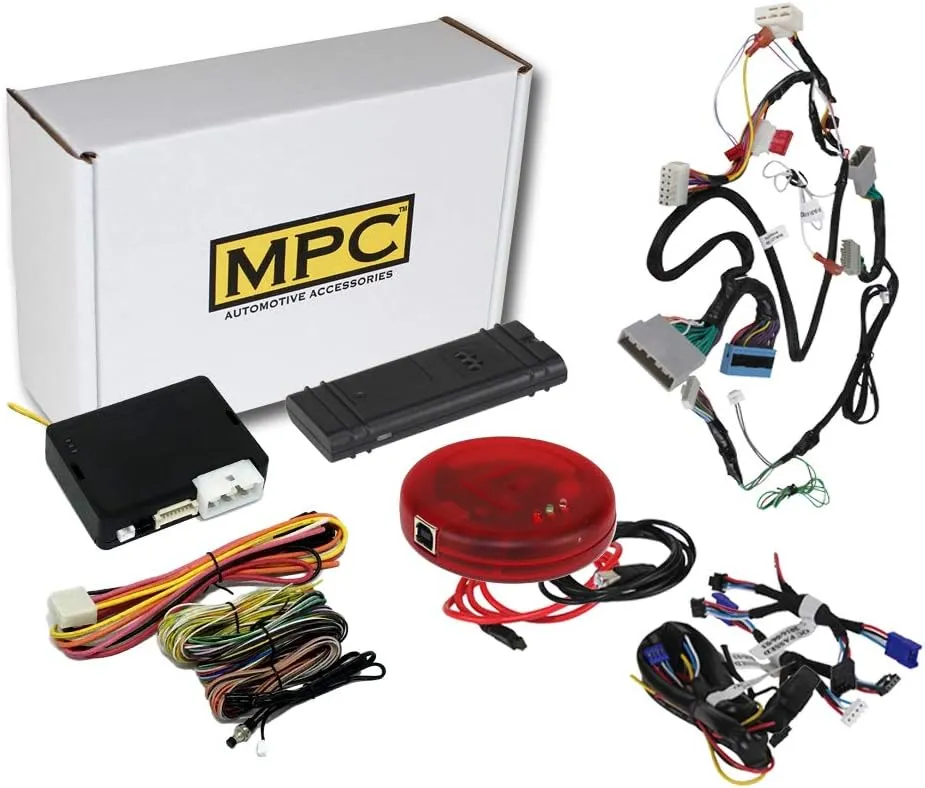 MPC Smartphone/Factory Remote Activated Remote Start Kit Compatible with Honda Ridgeline 2017-2023 - Push-to-Start - T-Harness - 1-Year Free Service Included - USA Tech Support