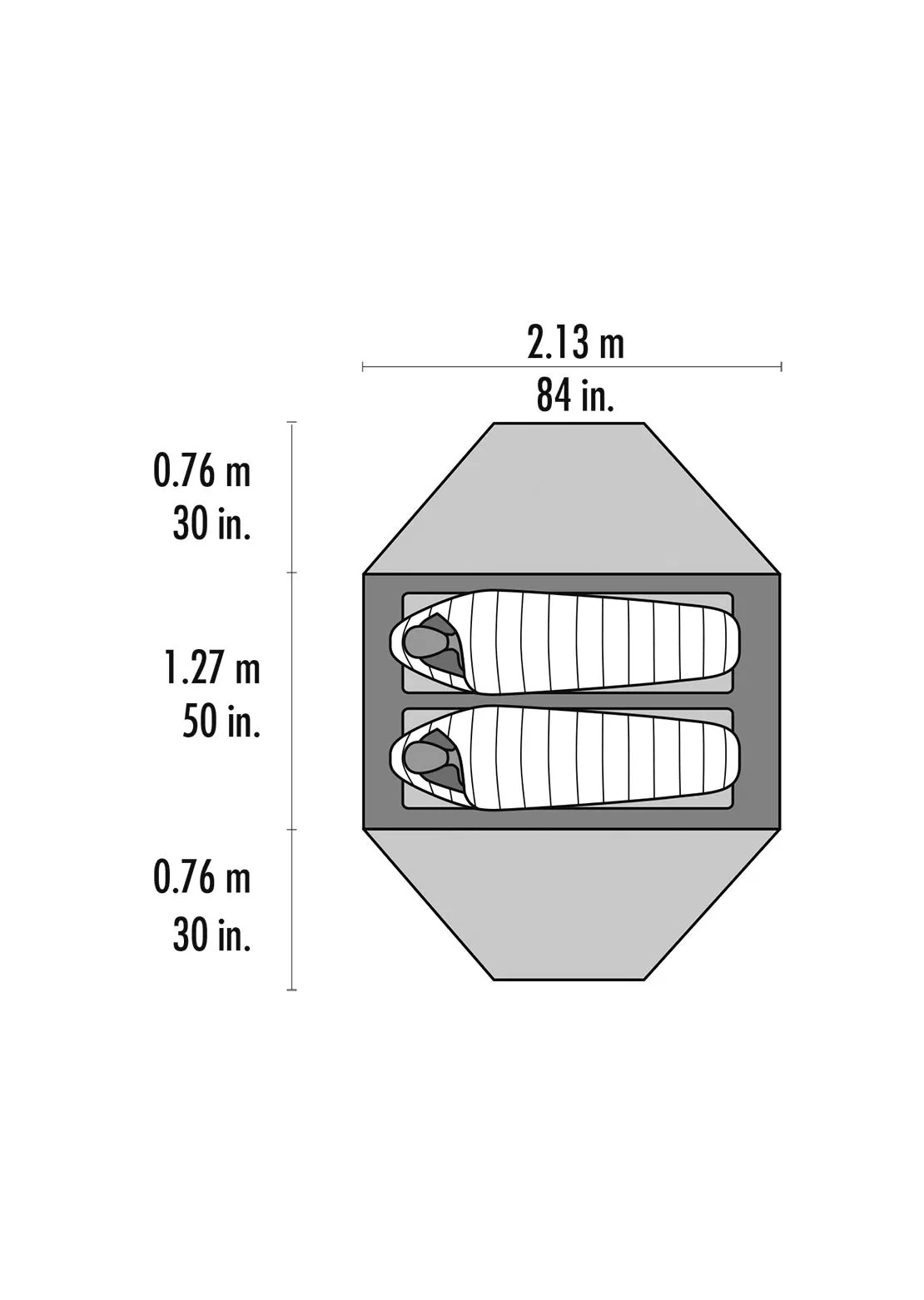 MSR Elixir 2 Two-Person V2 Backpack Tent