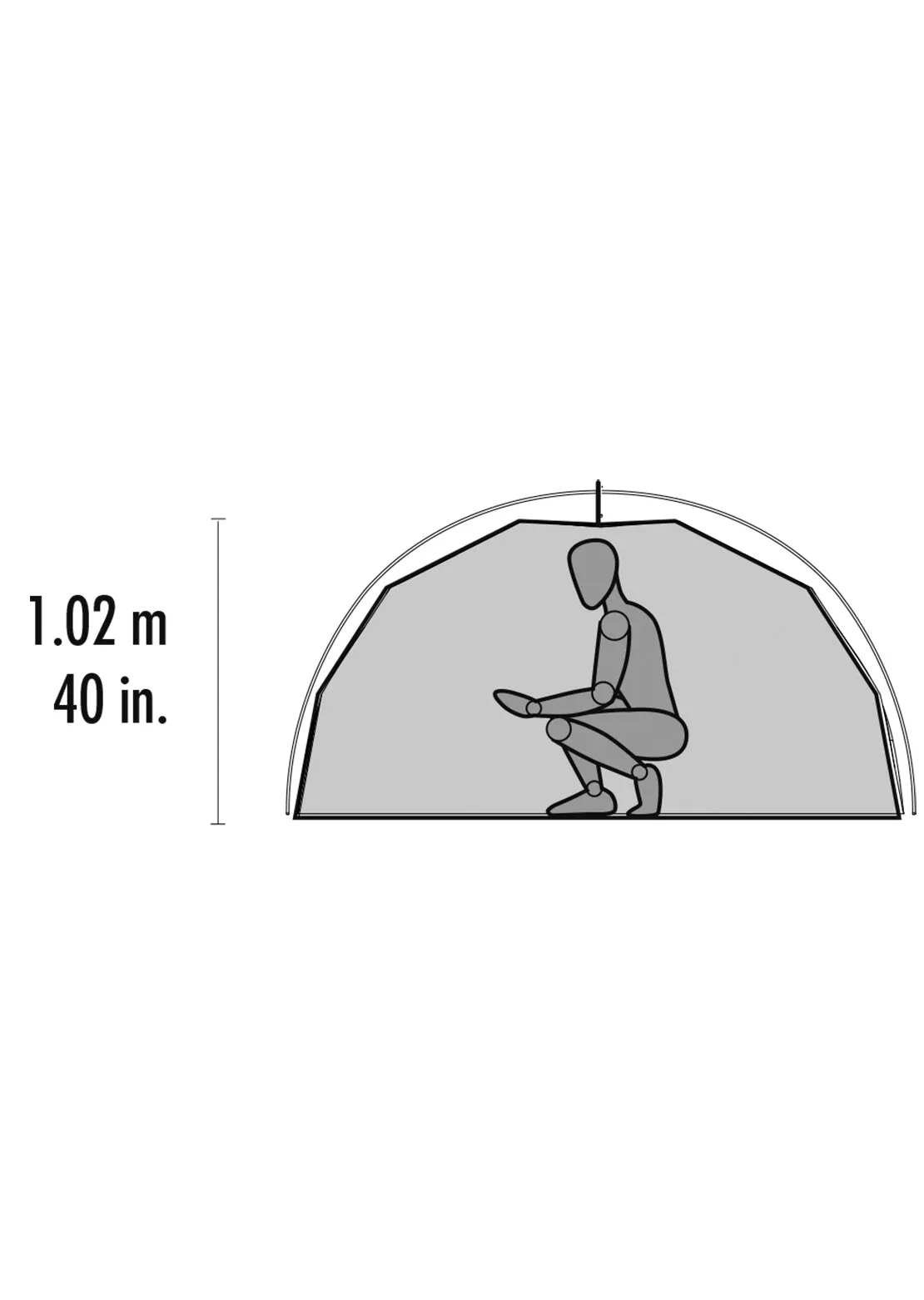 MSR Elixir 2 Two-Person V2 Backpack Tent