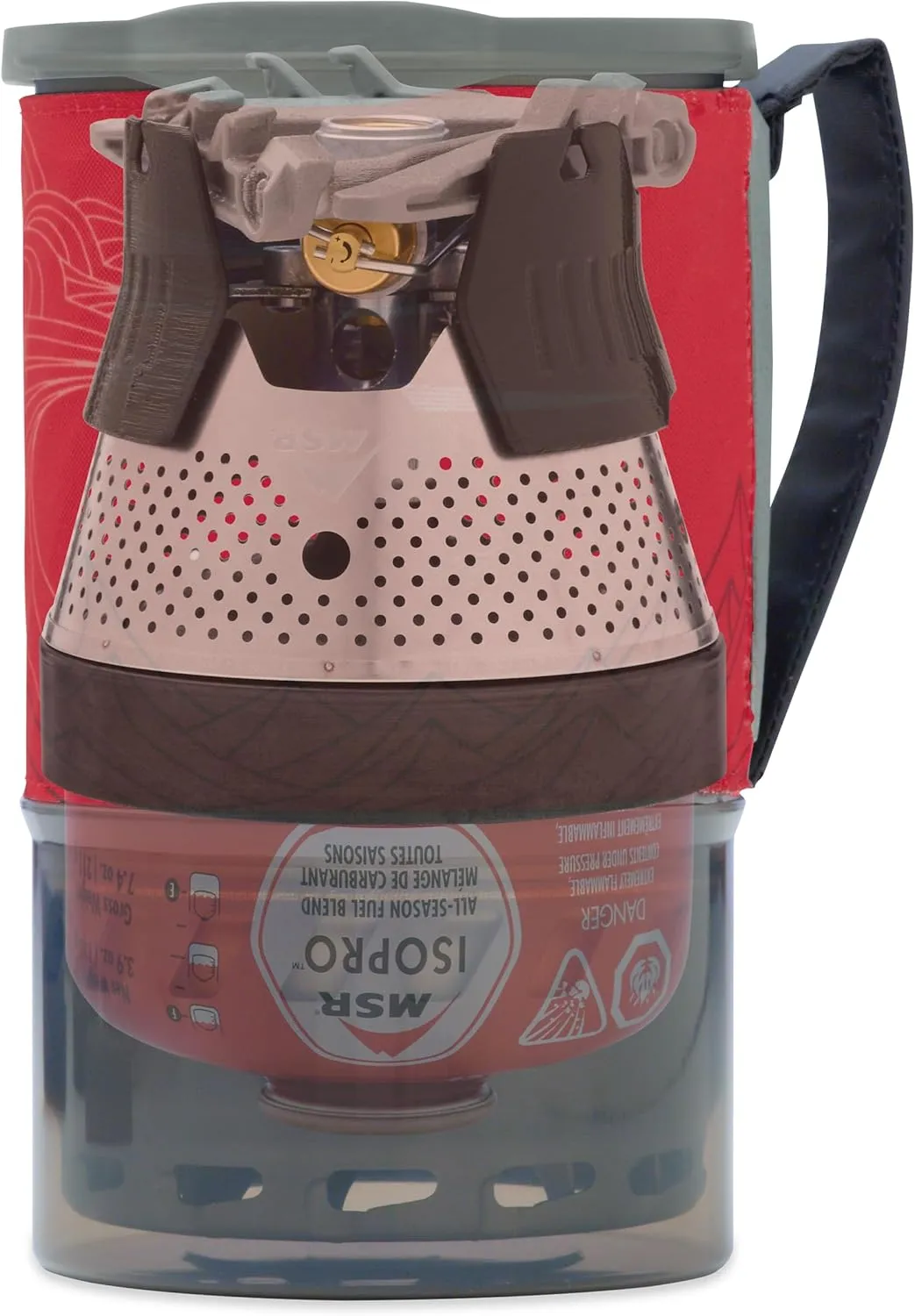 MSR WindBurner Personal Windproof Camping and Backpacking Stove System