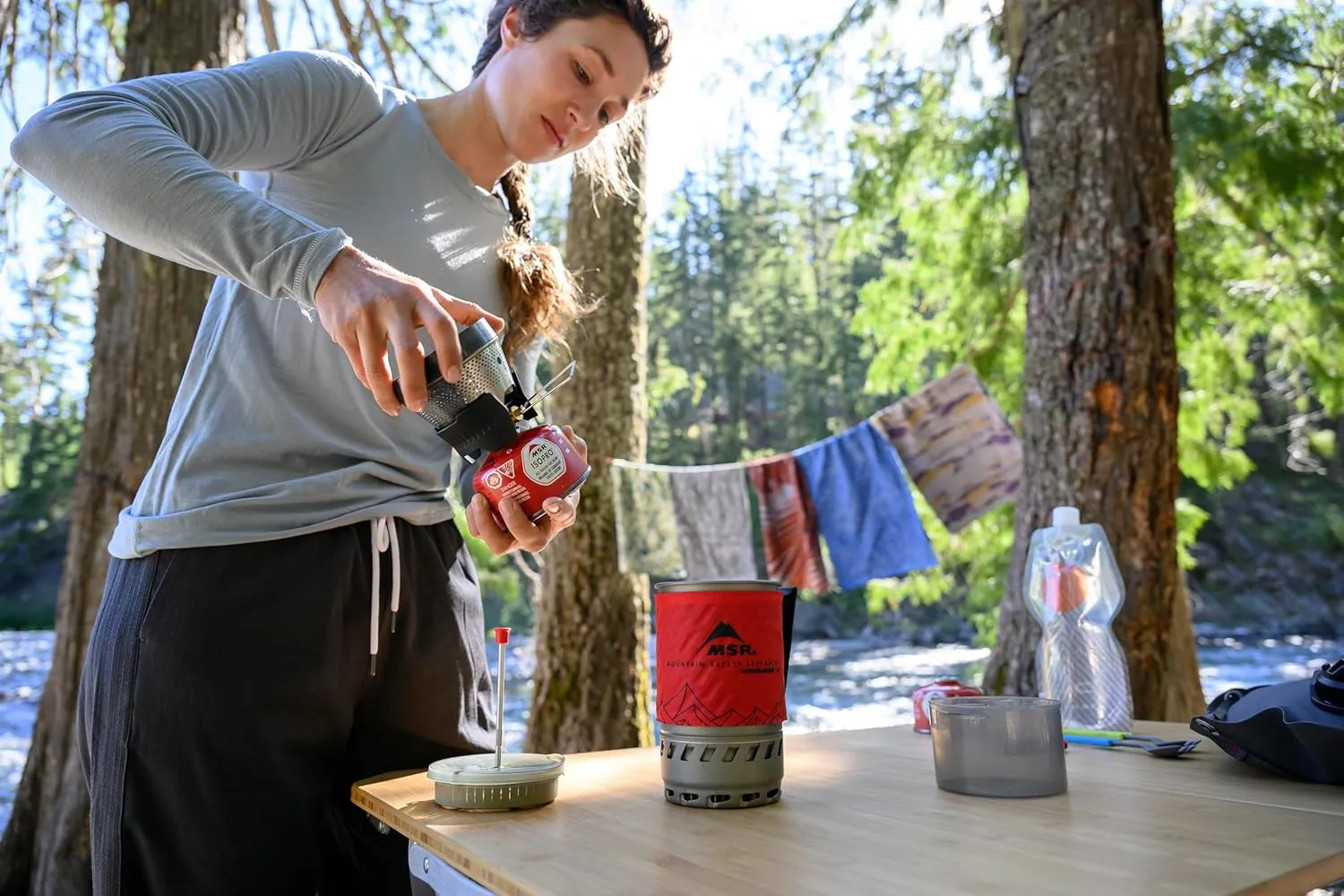 MSR WindBurner Personal Windproof Camping and Backpacking Stove System