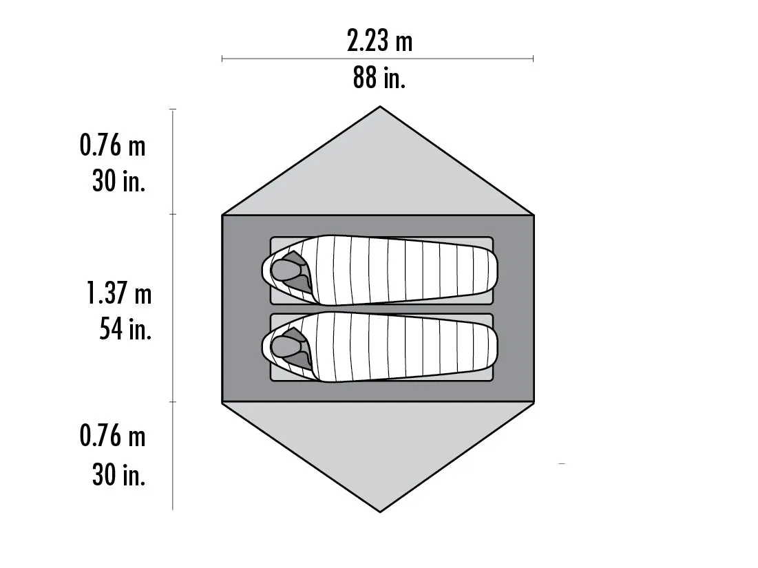 MSR Zoic 2 Tent