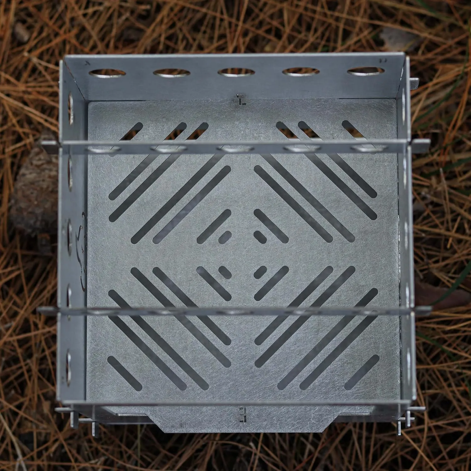 Multi Fuel Burning Camp Stove | Heater, Cooking, BBQ, Grill Folding and Portable Camping Stove with Bag | Outdoor Camping Event Campfire Wood Fire (Camping Stove with Carrying Bag)