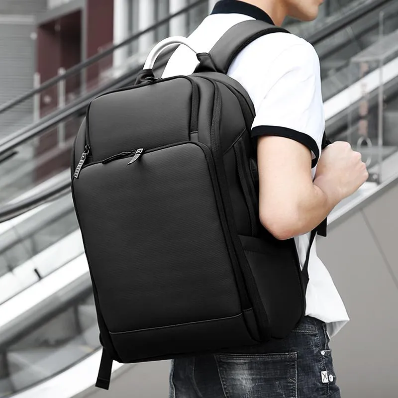 Multifunction High Capacity 17 inch Laptop Backpack with USB Charging