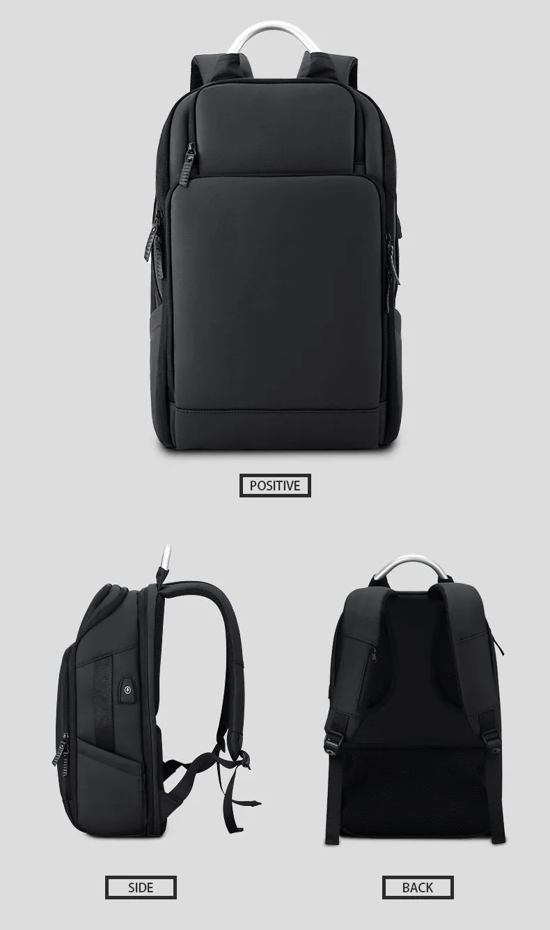 Multifunction High Capacity 17 inch Laptop Backpack with USB Charging