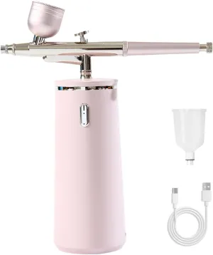 Nano Facial Sprayer High Pressure, Oxygen Facial Machine 0.3mm Nozzle Fine Mister Portable Facial Steamer Mist for Face Hydrating Skin Care Routine SPA at Home