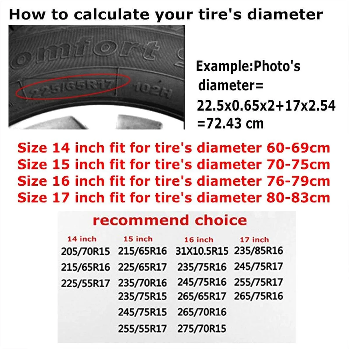 Nature Mountain Compass Spare Tire Cover Wheel Protectors Weatherproof Universal for Trailer Rv SUV Truck Camper Travel Trailer 14" 15" 16" 17"