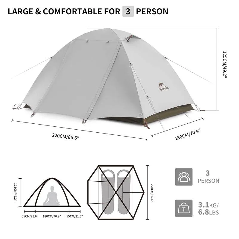 Naturehike Cloud-Creek Ultralight Freestanding Tent