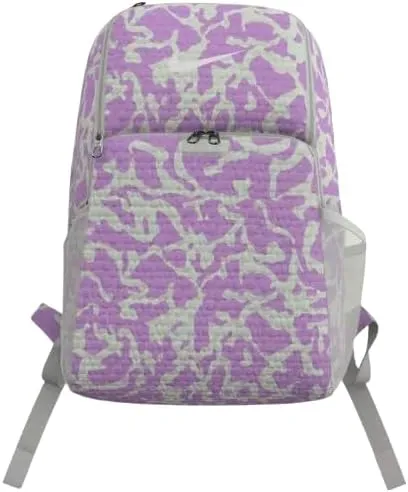 Nike Brasilia Medium Training Backpack for Women and Men with Secure Storage & Water Resistant Coating, Pink