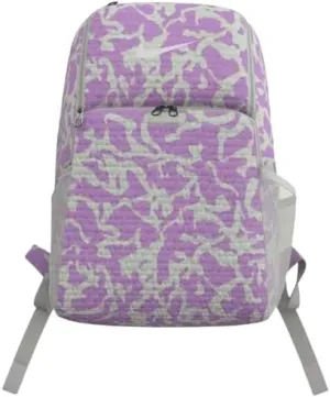 Nike Brasilia Medium Training Backpack for Women and Men with Secure Storage & Water Resistant Coating, Pink