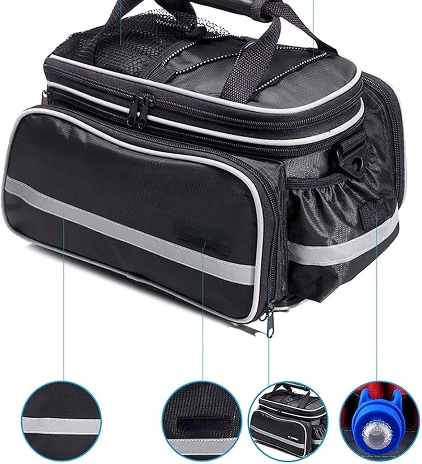 Nurse Tote Bag, Medical Bag,First Aid Kit Bag for Camping Equipment Bag Supplies Waterproof Multifunctional Travel bag(C)