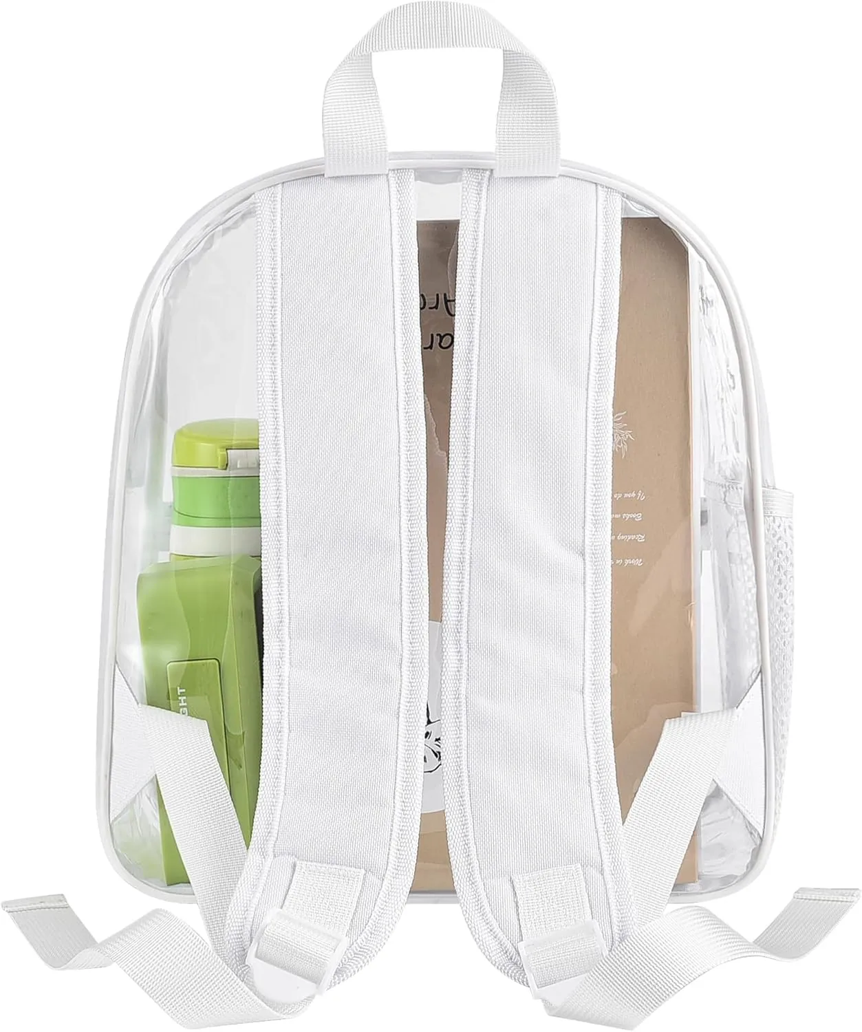 Oraben Clear Backpack for Stadium Events Stadium Backpack Waterproof 12x6x12 Clear Bag for Adult Concert Sport Work