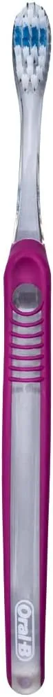 Oral-B Indicator Toothbrushes 35, Compact Soft (Colors Vary) - Pack of 4