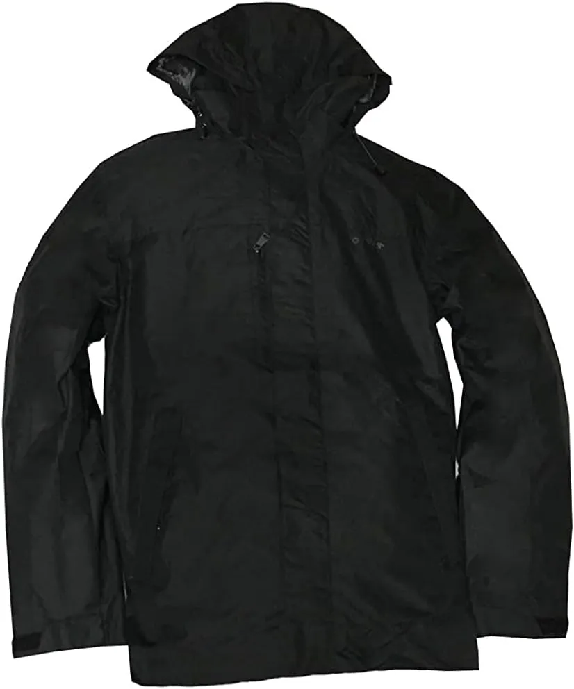 Orvis Men's Wahoo Waterproof Hooded Jacket (Black, Medium)