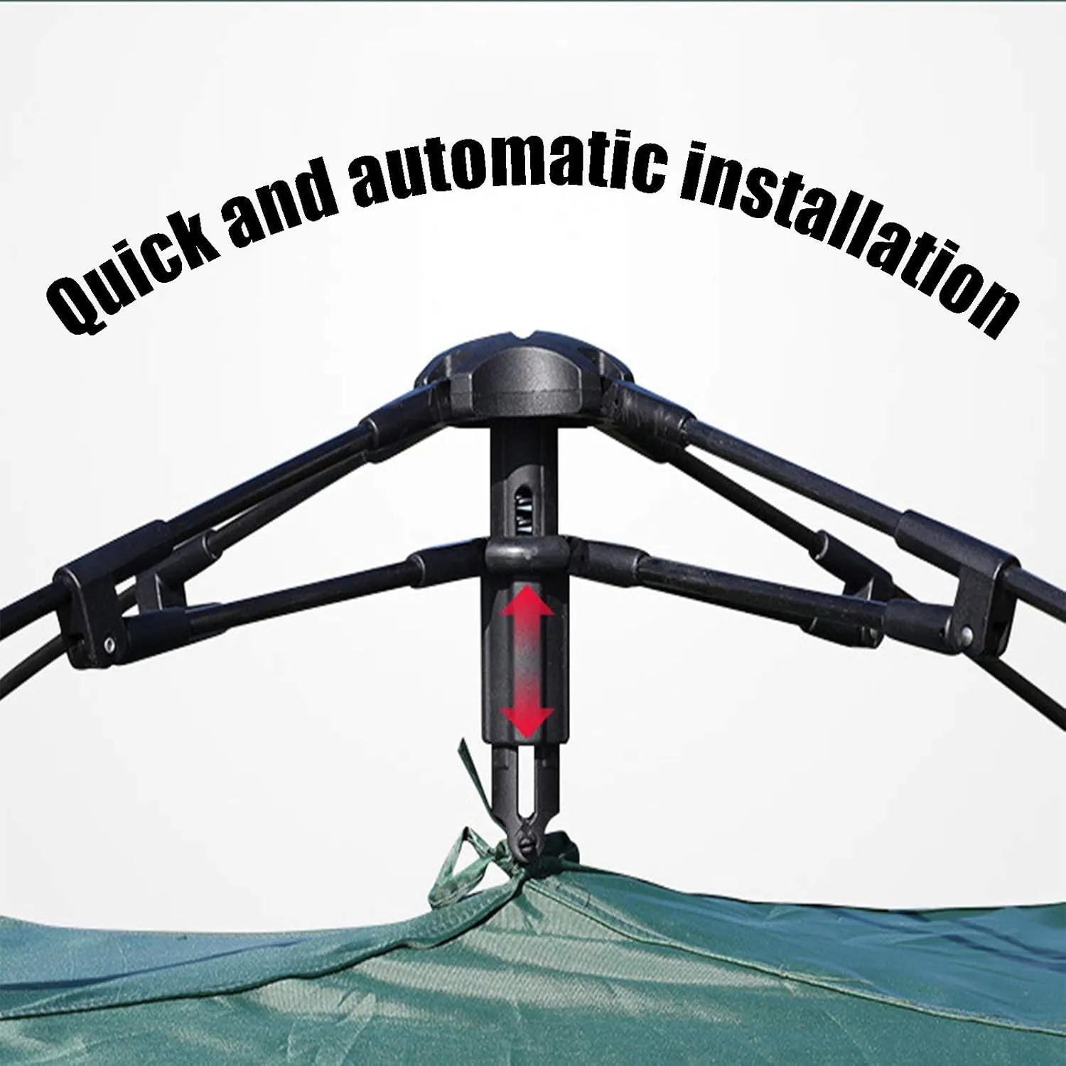 Outdoor Camping and Hiking Tent, Foldable Festival Tent, 3-4 Person Pop Up Tent, for Family, Festival, Backpacking, Backpacking and Mountaineering,
