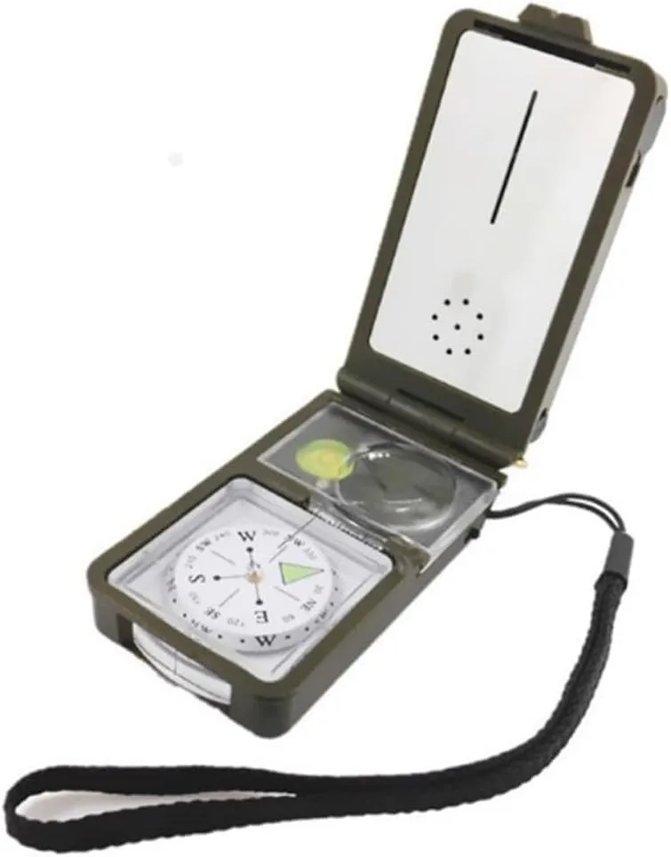 Outdoor Camping Hiking Compass Kit Combination Compass Kit 10 in 1 Multifunctional Compass