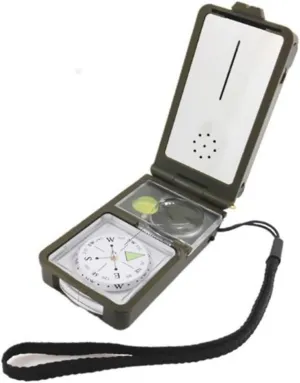 Outdoor Camping Hiking Compass Kit Combination Compass Kit 10 in 1 Multifunctional Compass