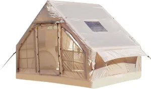 Outdoor Inflatable Camping Tent, Portable Multi-Person Rainproof Quick-Opening, No Setup Required (300x400x210cm)