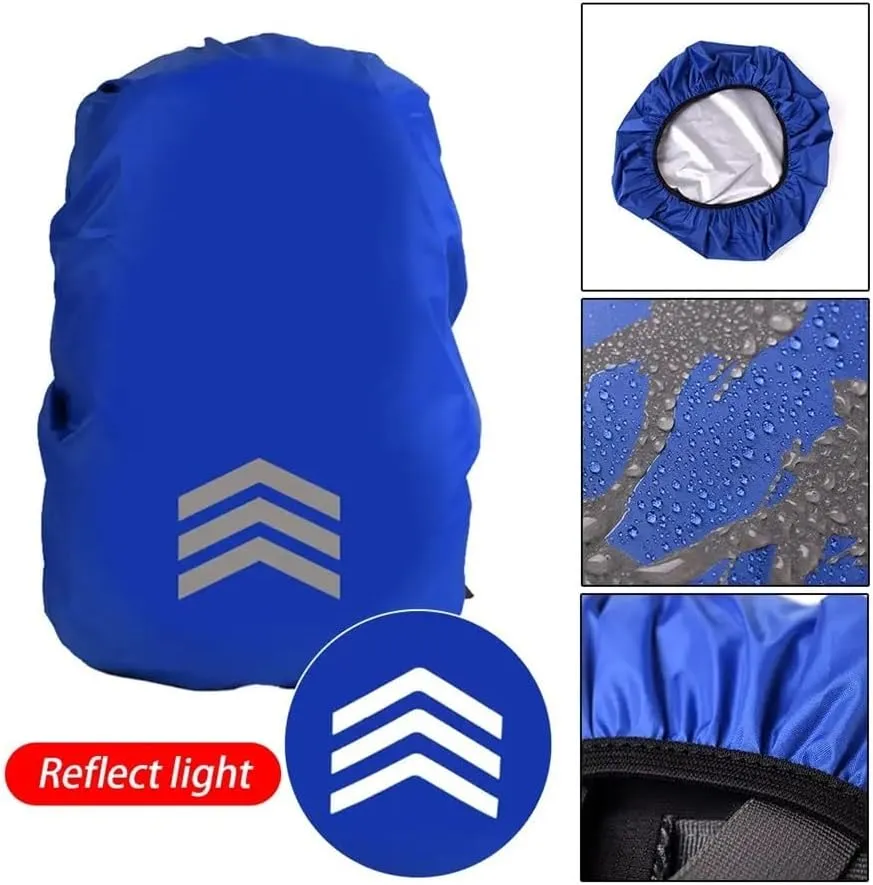Outdoor Reflective Backpack Rain Cover Cycling Hiking Climbing Bag Cover Waterproof Rain Cover for Backpack 18-45L