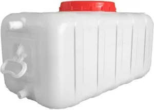 Outdoor Water Storage Tank 25L - Camping Hiking Container for Cold Water - Multi-Functional Storage