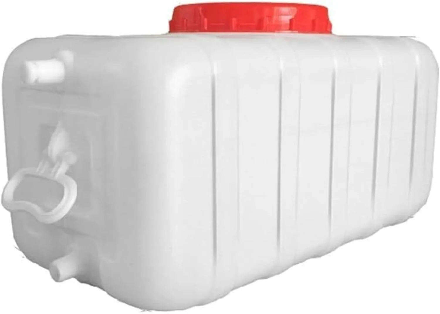 Outdoor Water Storage Tank 25L - Camping Hiking Container for Cold Water - Multi-Functional Storage