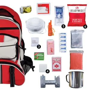 Pack International returns 64 Back (Red) Money-saving Survival Piece
