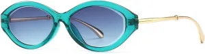 Pearl Pendant Cat Eye Sunglasses Trendyy Retro Sunglasses for Women
