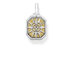 Pendant Compass Gold