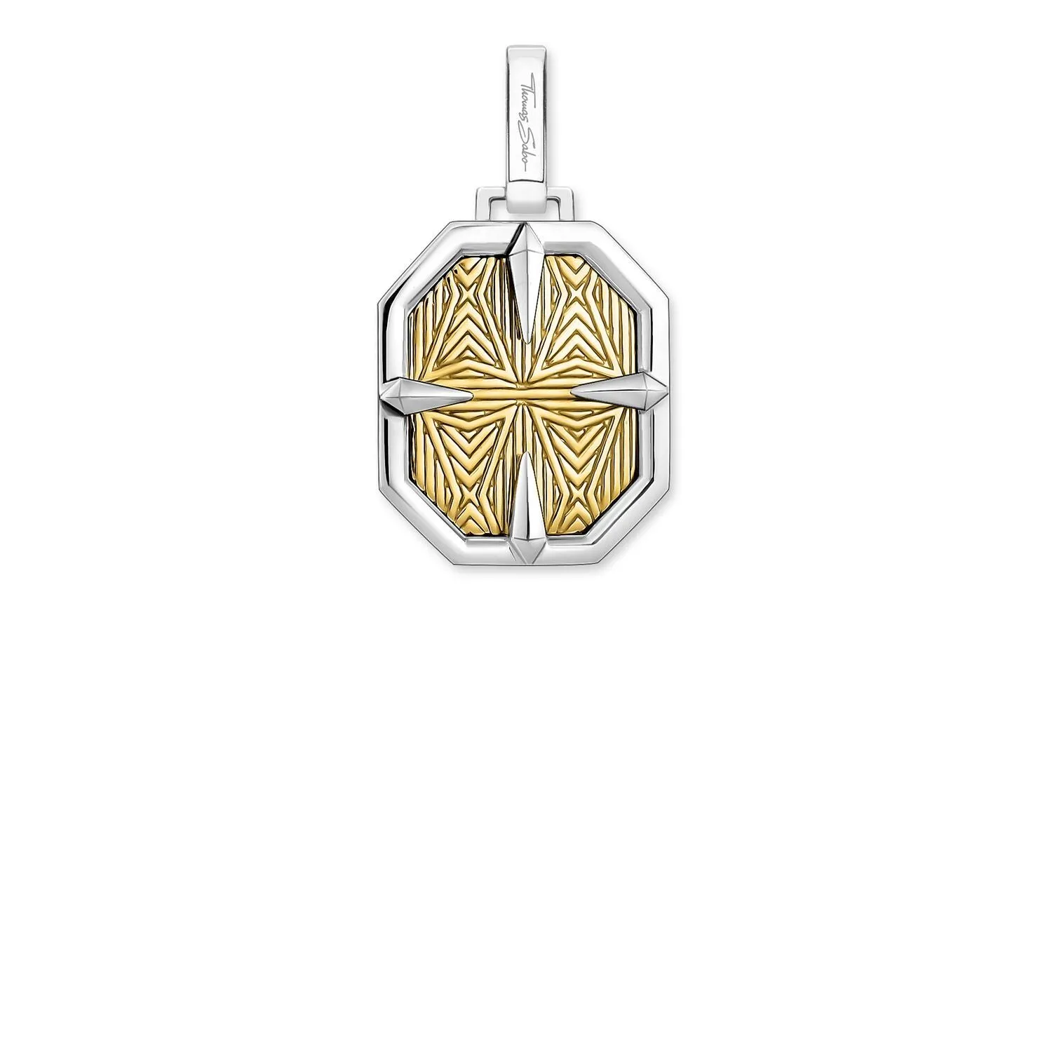 Pendant Compass Gold