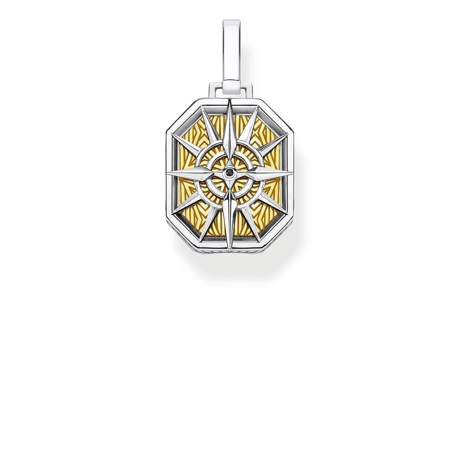 Pendant Compass Gold