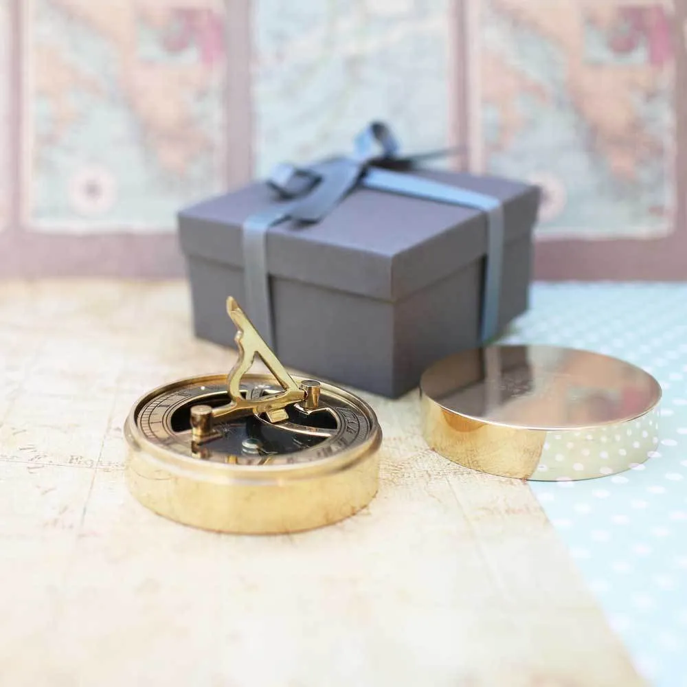 Personalised Nautical Sundial Compass