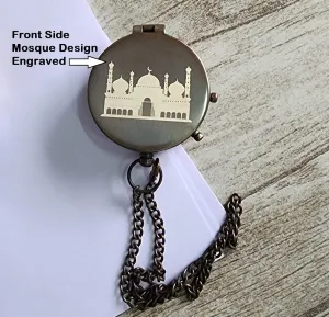 Personalized Compass, Engraved Working Compass, Ramadan Gifts, Eid Gifts, Muslim Wedding Gifts, Unique Handmade Gifts, Party Favour Gifts, hiba