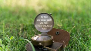 Personalized Engraved Working Compass – Custom Handmade Gift for Men, Ideal for Anniversary, Father’s Day, Christmas, Birthday, Graduation & Baptism, Unique Keepsake