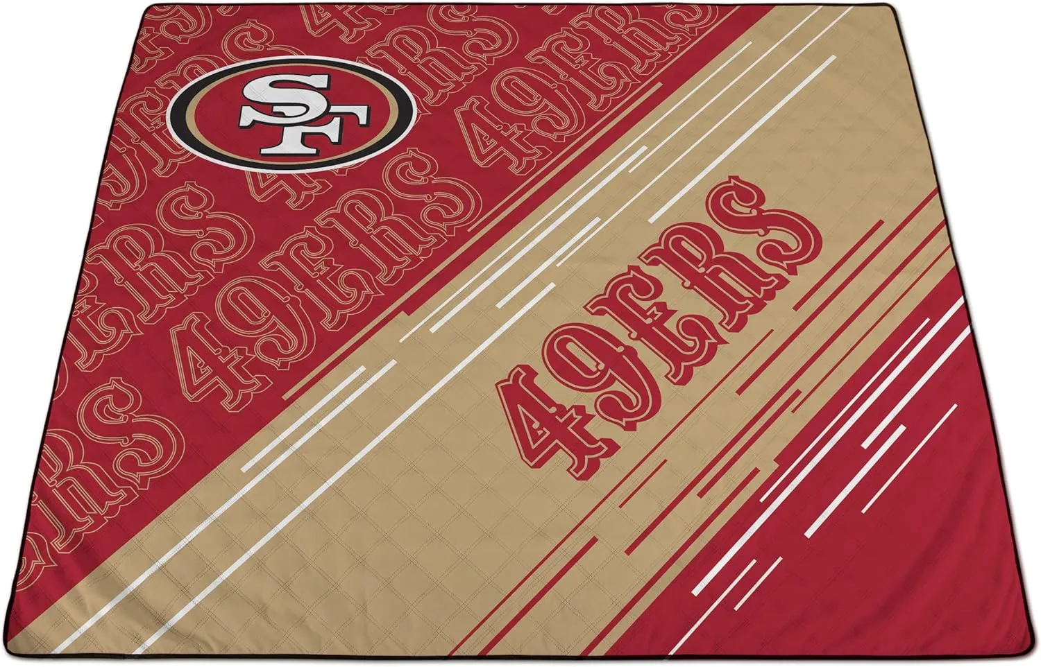 PICNIC TIME NFL Unisex-Adult NFL Impressa Picnic Blanket, Lightweight Beach Blanket, Machine Washable, Outdoor Blanket