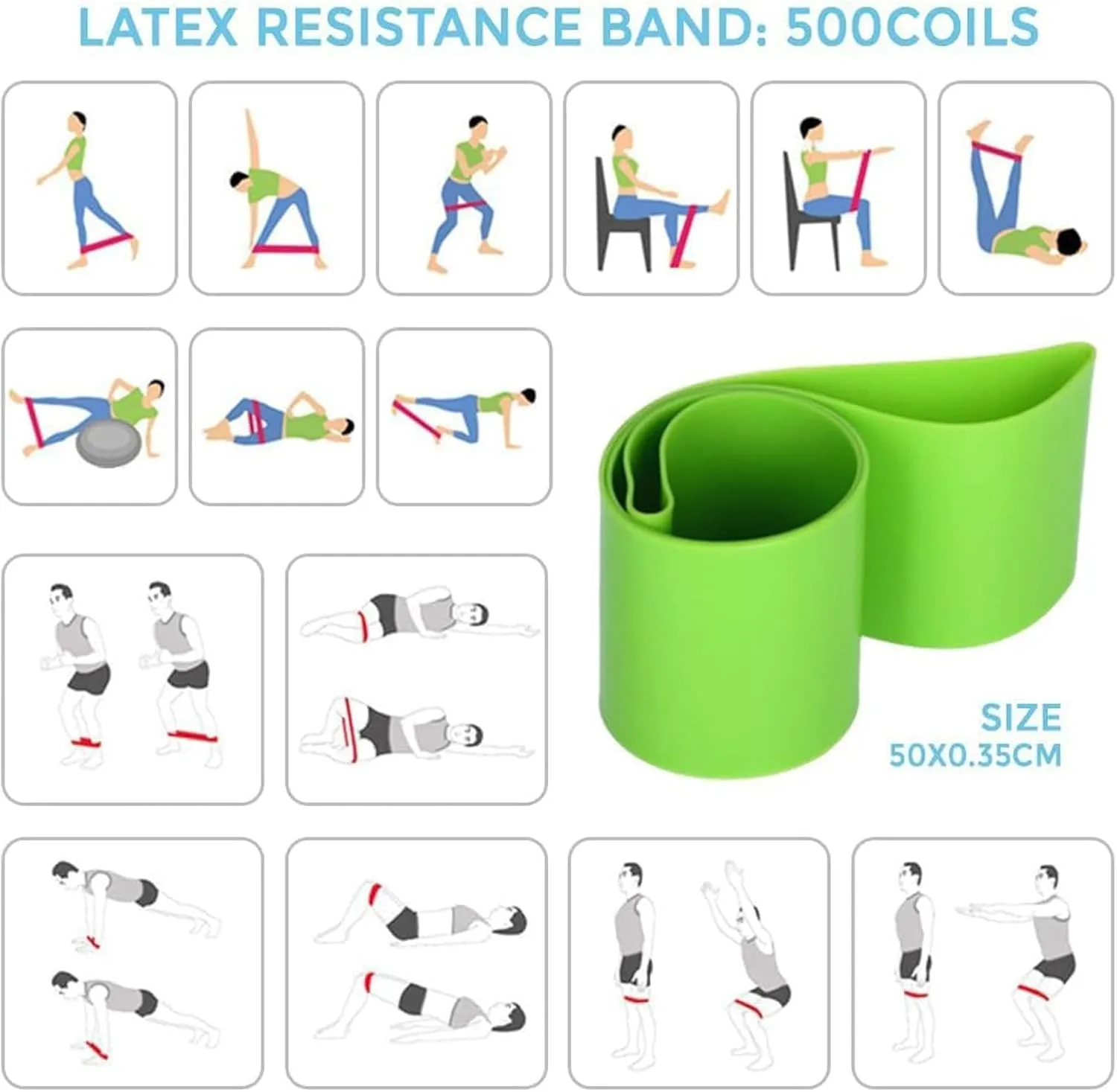 Pilates Essentials Kit for Women, 2025 New Better Me Pilates Kit for Core Strength, Stretching & Toning, 25cm Figure 8 Resistance Band Yoga Bands for Gym Workout