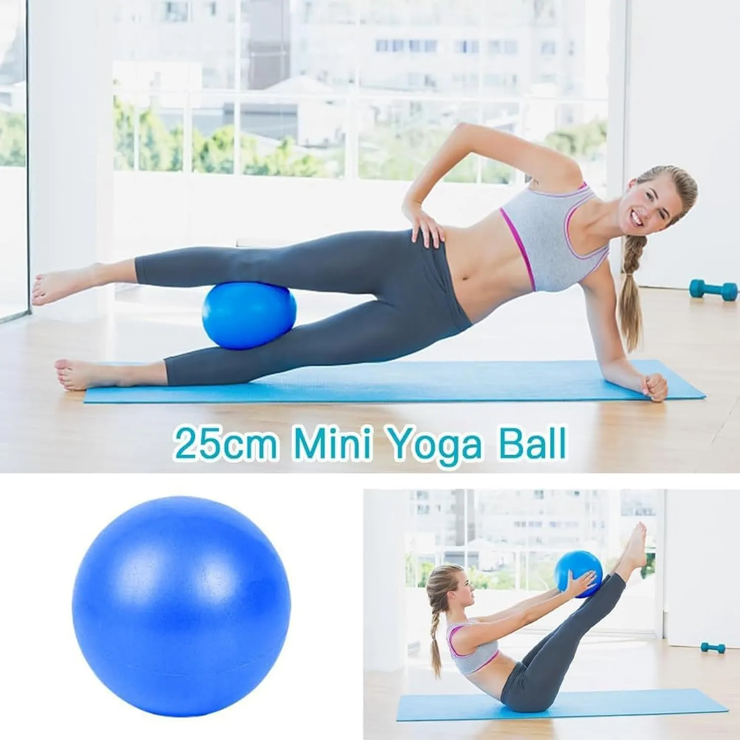 Pilates Essentials Kit for Women, 2025 New Better Me Pilates Kit for Core Strength, Stretching & Toning, 25cm Figure 8 Resistance Band Yoga Bands for Gym Workout