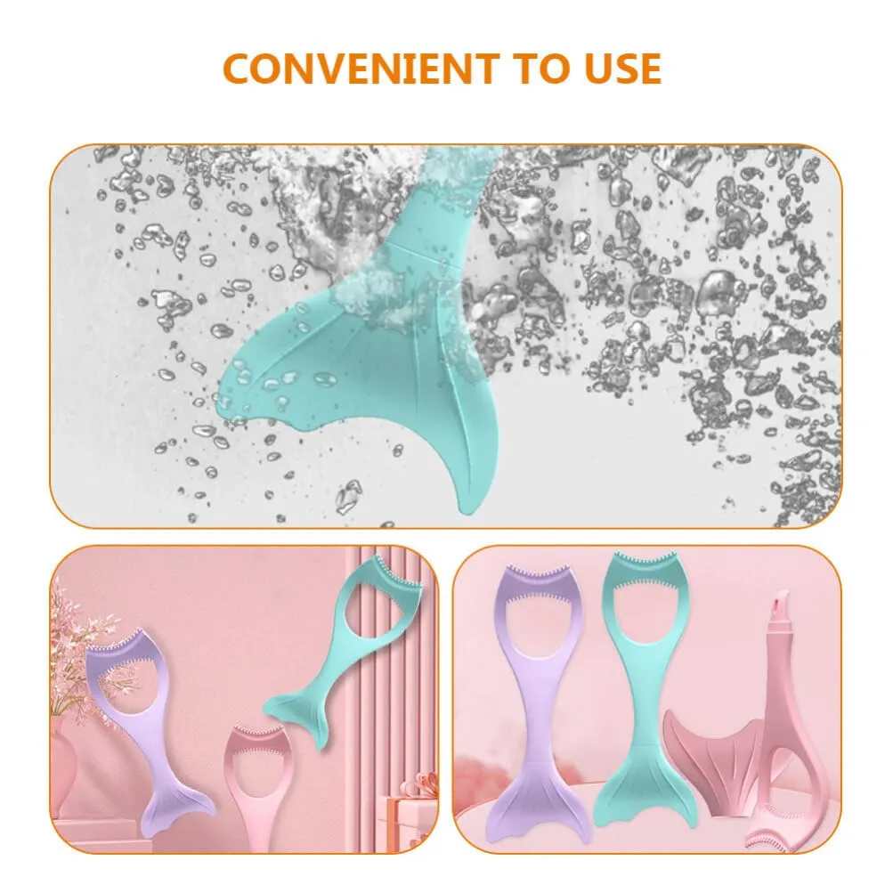 POPETPOP Reusable Silicone Eyeliner Aid Tool Professional Applicator for Precise Eye Makeup Multi-angle Design for Eyeliner Eyeshadow and Eyebrow Stencil Easy to Clean and